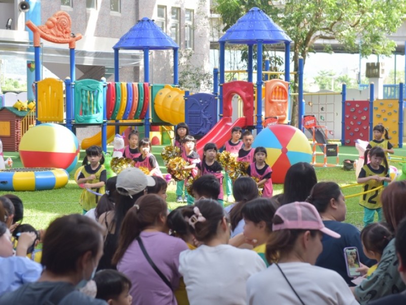 花蓮市幼開學日 童樂園派對歡笑迎新生