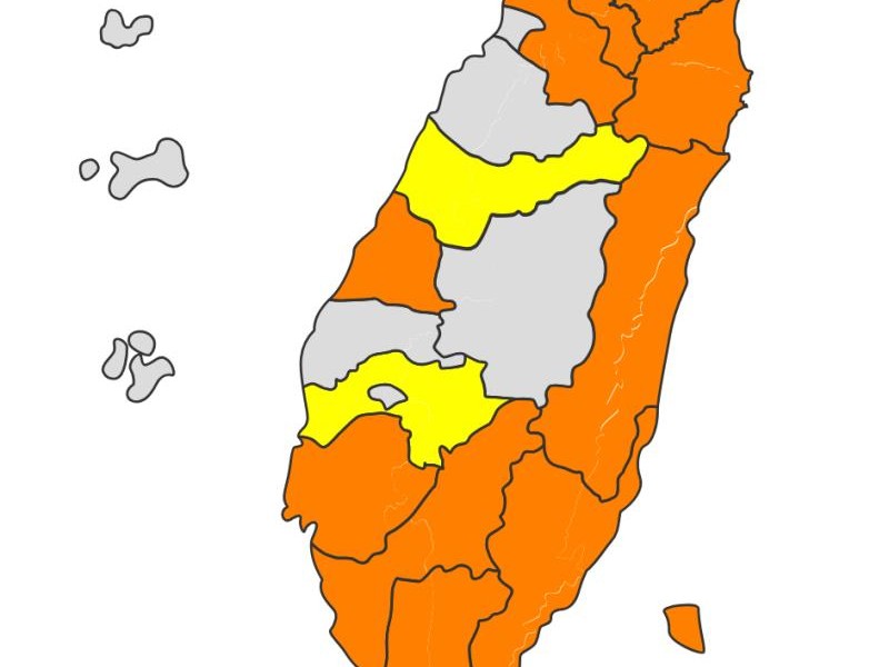 花蓮今日高溫「橙色」! 3鄉鎮恐連續36度高溫