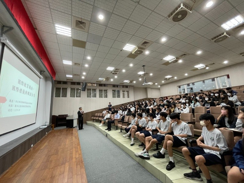 外交部東部辦事處與花蓮高商共同深耕學生國際教育學程