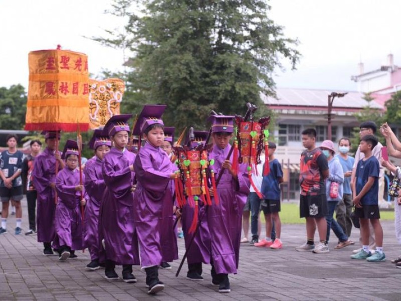 花蓮縣鳳林國小祭孔 縣長徐榛蔚擔任主祭正獻官