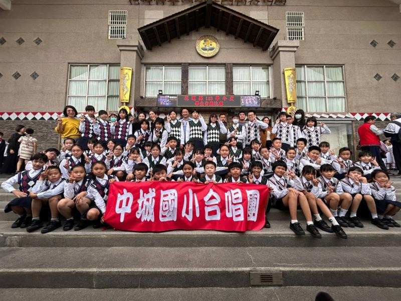 中城國小合唱團將代表花蓮進軍全國音樂比賽