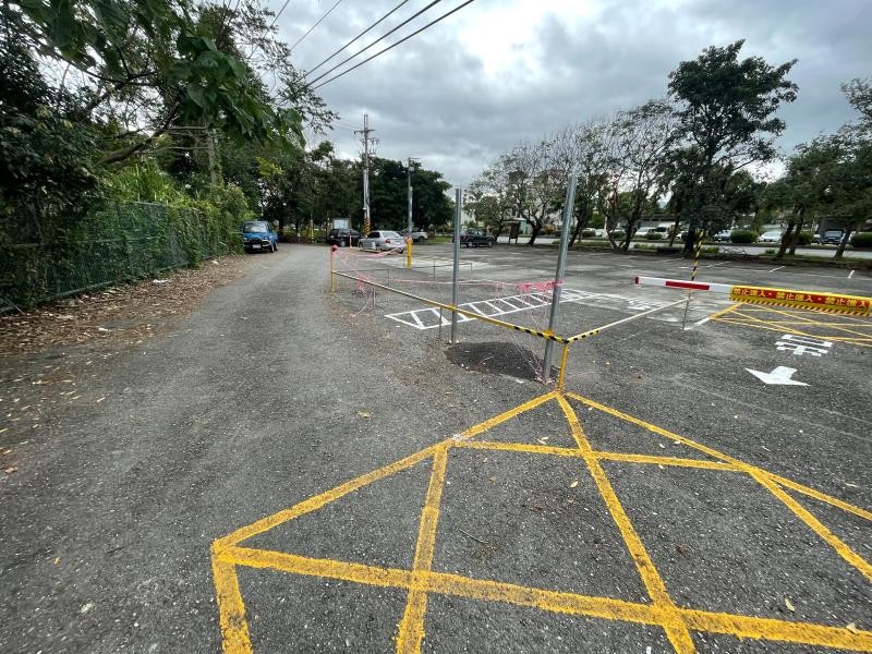 光復火車站前停車場 廠商對於會勘結果無動於衷