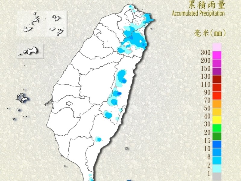 越晚越冷 ! 水氣增雲量偏多、有降雨機會