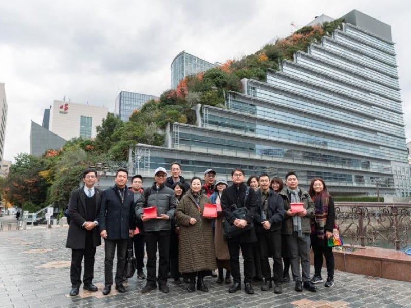 縣府團隊參訪福岡We Love天神協議會