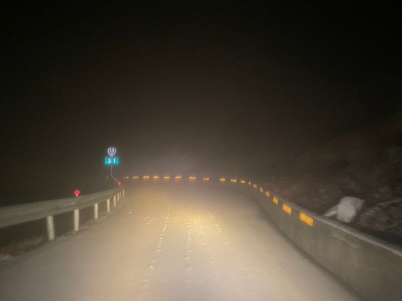 台14甲線合歡山路段今晨7時恢復通行，昆陽至大禹嶺限加掛雪鏈視情況調整