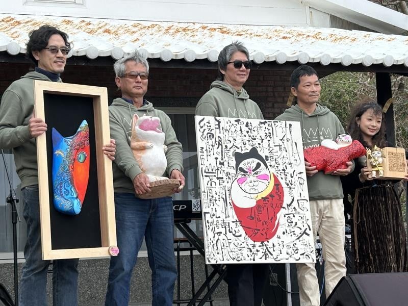 敖幼祥策展「貓友友創作沙龍」聯展過年也開放