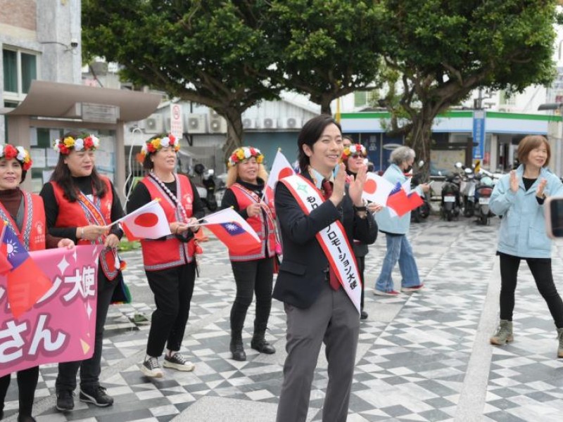日本傑尼斯偶像男星河合郁人任盛岡市宣傳大使現身花蓮錄節目