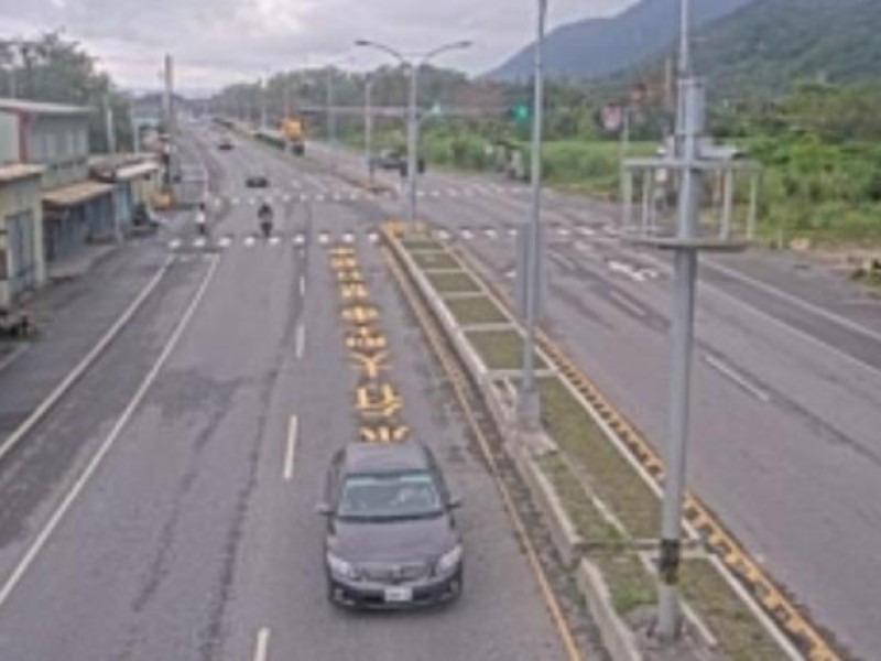 228連假第二日下午蘇花出現北返車流