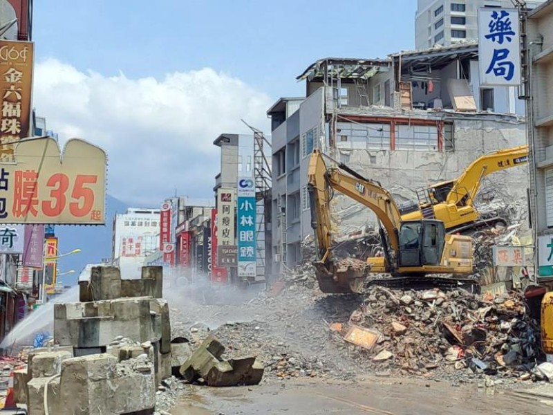 縣府針對0403災後復建進度進行說明