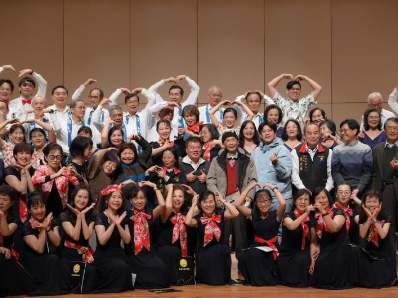 花蓮合唱團攜手新竹縣原客混聲合唱團聯合演出