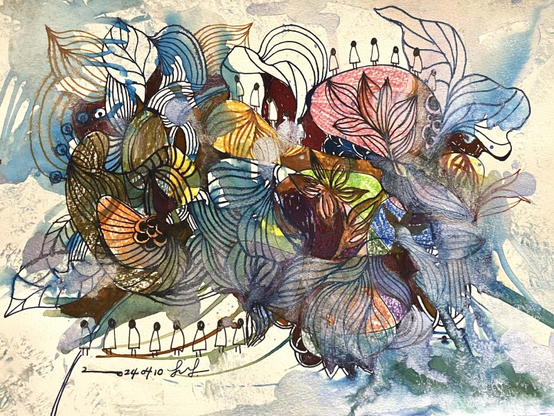 《當一切安靜下來》——蔡沐橙個人創作展 展現藝術療癒的力量