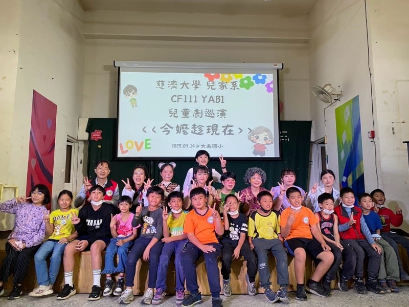 「Yabi兒童劇團」巡迴大禹國小 「今嬤趁現在」引領學童反思家庭親人相處議題