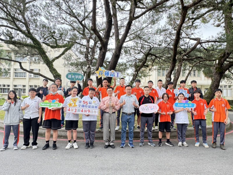 花工技職星光閃耀！全國技能競賽北區賽勇奪4金3銀1銅 成績輝煌再創新高