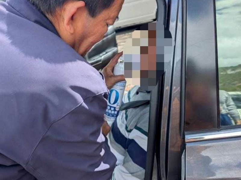 高山症突襲遊客!合歡派出所副所長即刻出手救援化險為夷