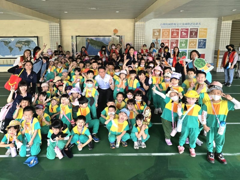 忠孝國小熱情迎小小新鮮人 打造幼小銜接五感體驗日