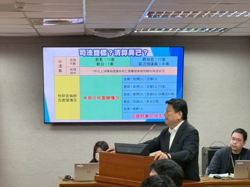 抓在野黨比共諜重要?! 傅崐萁拿民進黨綱打臉: 行政司法淪為執政黨統治工具