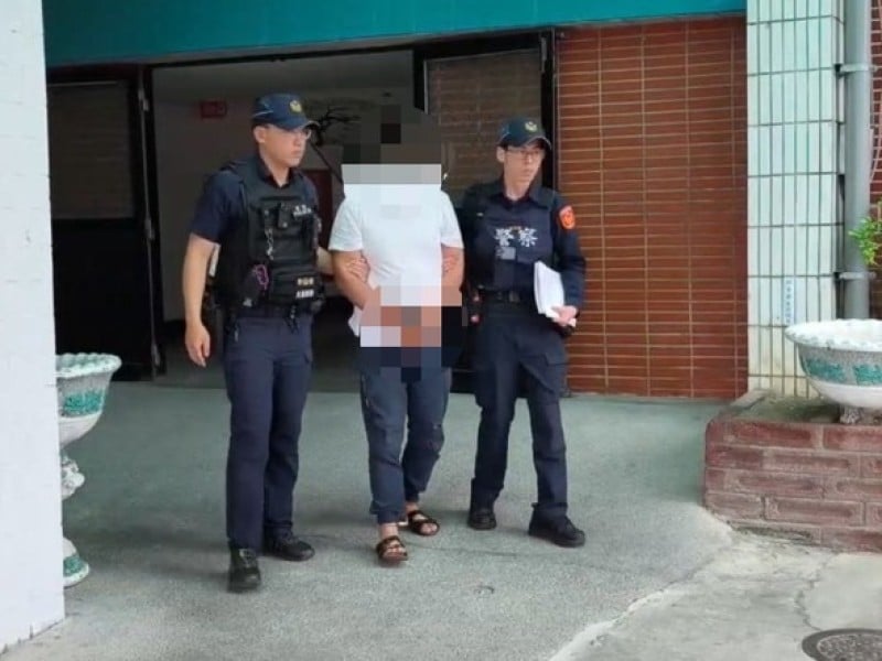 波麗士與下班監所科員聯手逮通緝犯