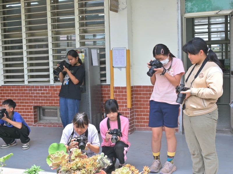 師鐸獎名師帶領大禹學童 鏡頭下捕捉家鄉生態之美
