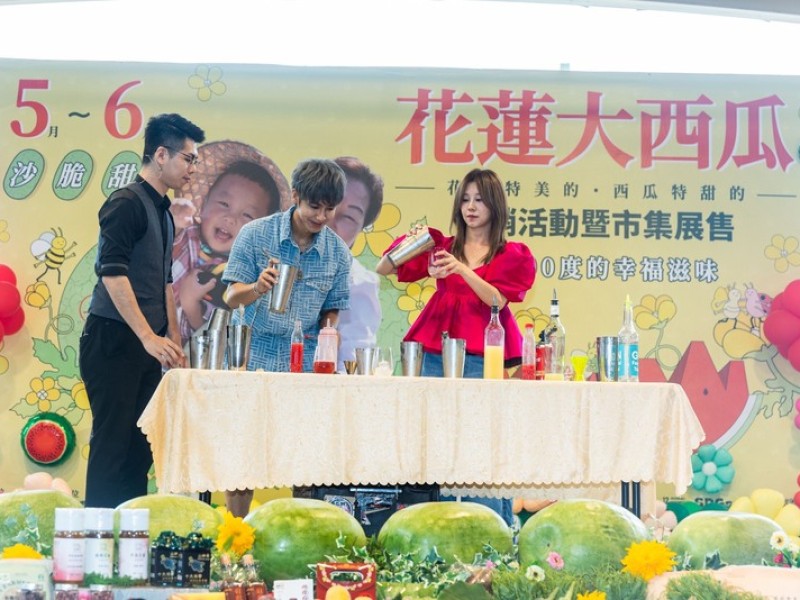 花蓮大西瓜行銷首站今台北希望廣場登場