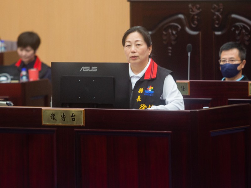 徐榛蔚施政報告呼籲中央落實改善花蓮聯外危險路段