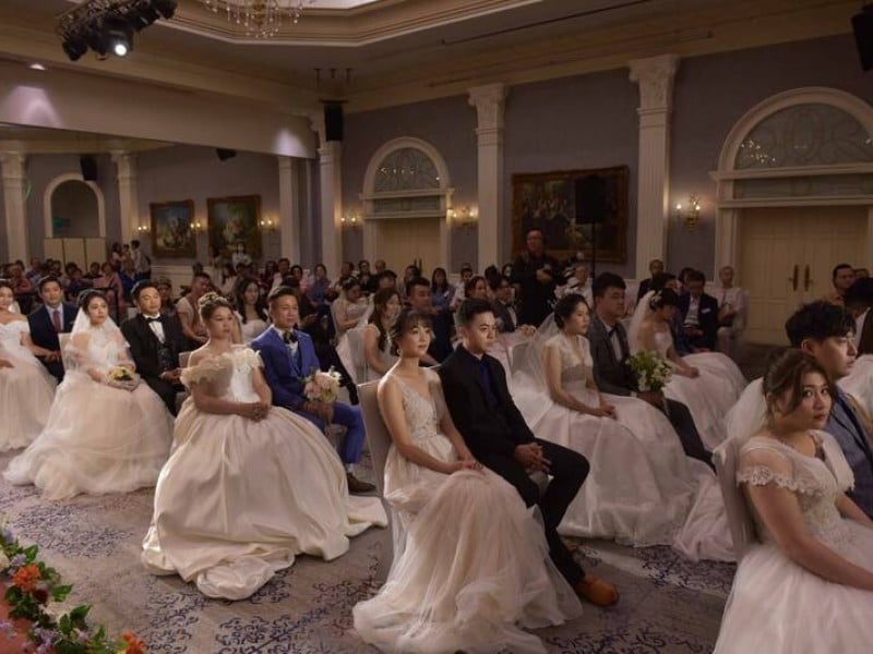 31對新人參加花蓮縣春季集團結婚