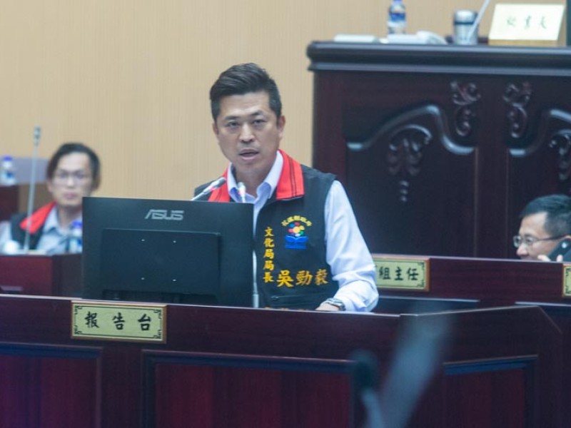 花蓮縣文化局遭搜索 局長吳勁毅被約談