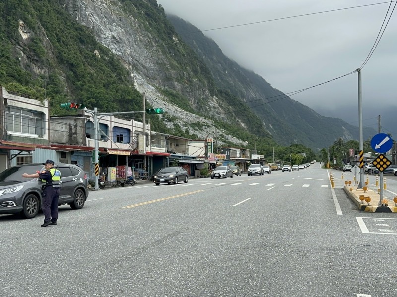 端午連假第2天 蘇花路廊南北雙向交通順暢、車流穩定