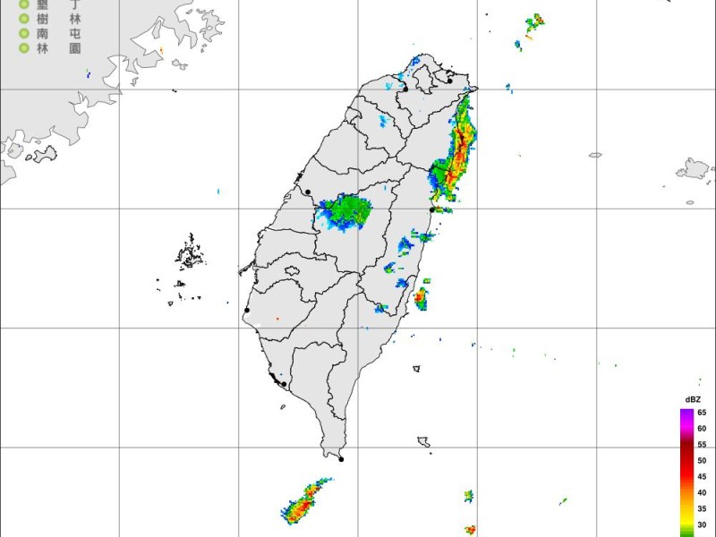 大雨特報! 今晚至明日「蘇花公路一帶」有局部大雨發生機率