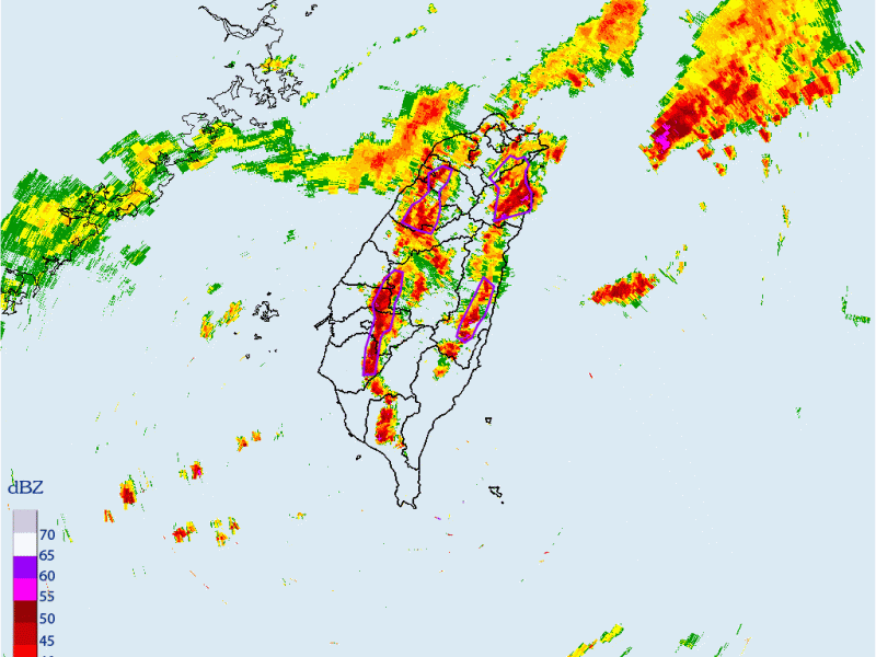 強對流襲花蓮!氣象署示警大雷雨至14時 外出慎防淹水落石