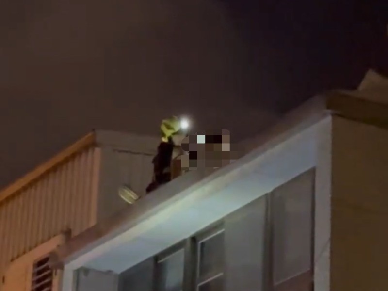 花蓮疑似一女子驚傳不明原因欲跳樓　警消迅速救援成功挽回一命