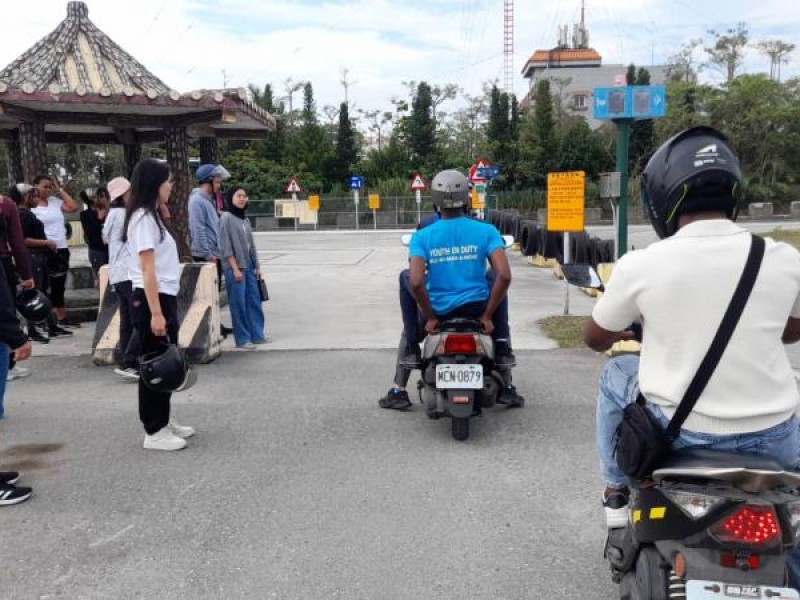 花蓮學生機車安駕研習反應熱烈