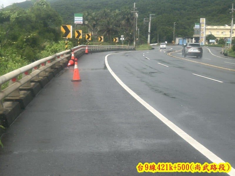 南迴「尚武路段、大溪路段」今上午9時恢復正常通行