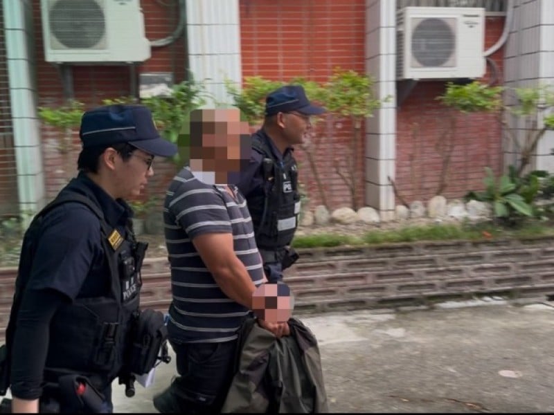 偷東西偷到一半 被吉安警抓「現行」