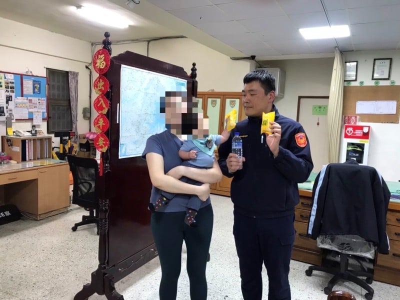民眾不知中橫夜間管制受困山區 合歡警熱心協助安排住宿並提供食物