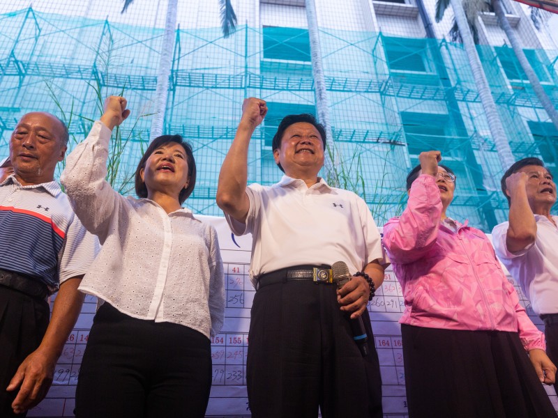 不同意票大於同意票 傅崐萁「罷免案不成立」
