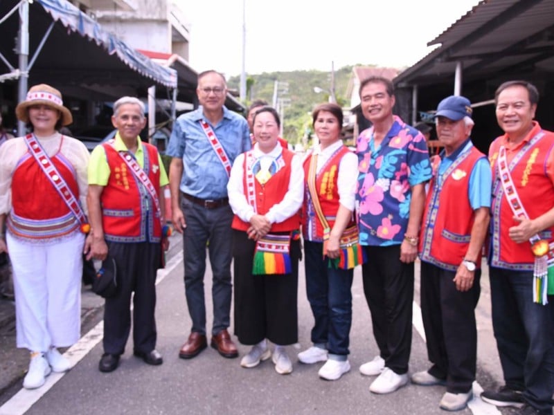 花蓮部落豐年祭登場 縣長徐榛蔚為光榮、簿簿、馬太鞍、太巴塱、阿多瀾、拉加善部落族人送上祝福 