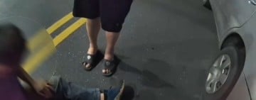 馬路不是床! 男子酒醉倒臥馬路中央 玉警巡邏主動協助返家