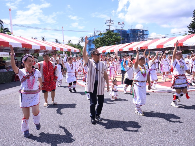 新城鄉太魯閣族感恩祭 何禮臺推動太魯閣族文化傳承並打造族群融合的和諧之鄉