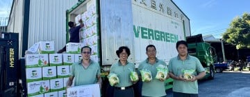 瑞穗文旦外銷寫下新頁 ! 首批出口新加坡今天正式封櫃 