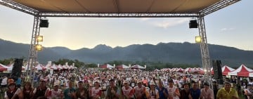 國內外2,048名跑者齊聚 ! 富里鄉「六十石山勇者馬拉松」昨盛大開跑
