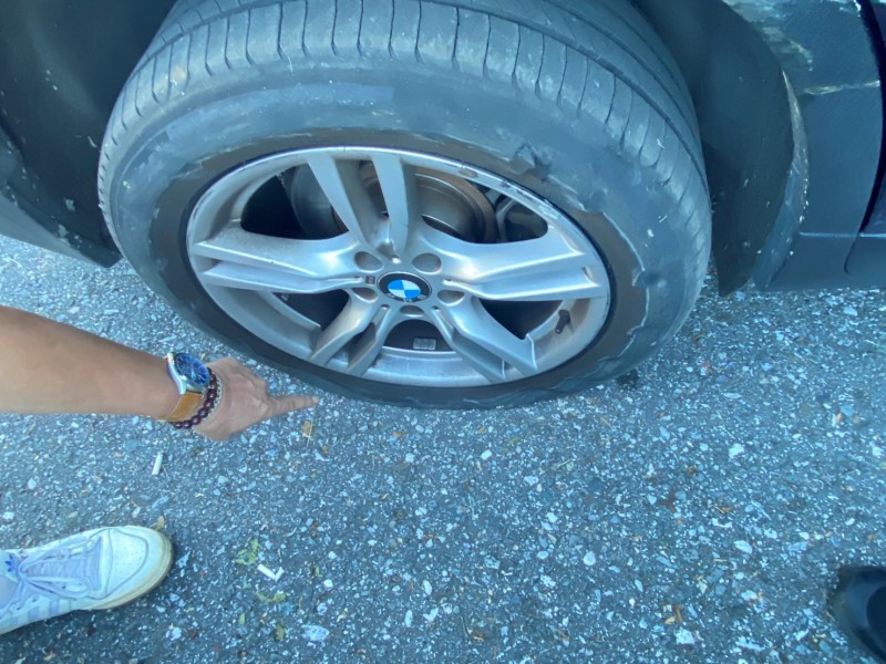 民眾遊合歡車輛拋錨　合歡警熱心協助