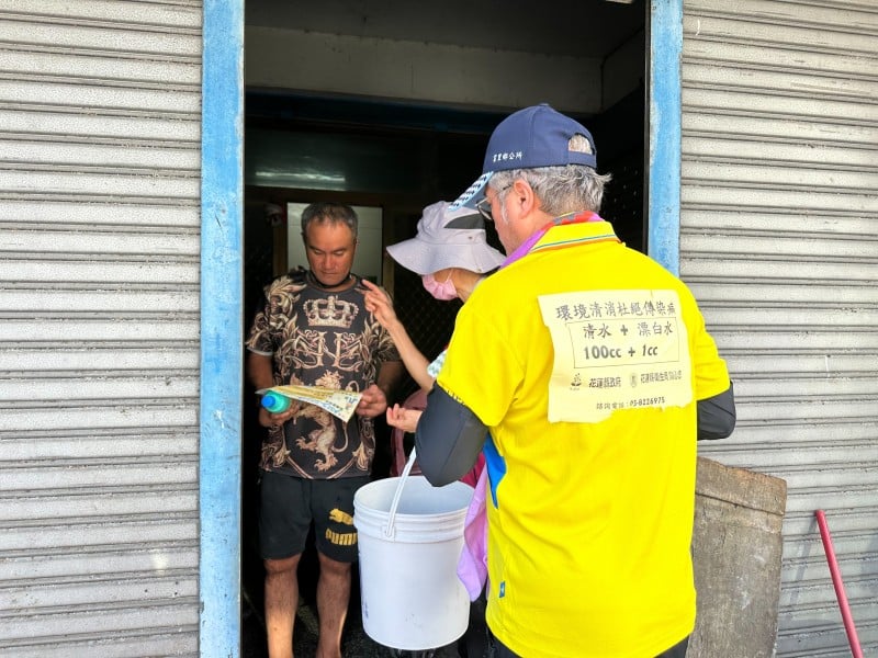 水災過後，請民眾做好防疫措施 遠離傳染病之威脅