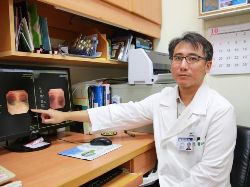 醫療版鏟子超人 花蓮慈院支氣管鏡「清淤」助光復災民找回呼吸