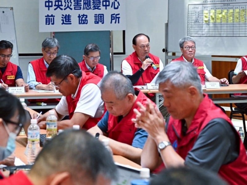 季連成：軍警消全力搜索5名失聯者
