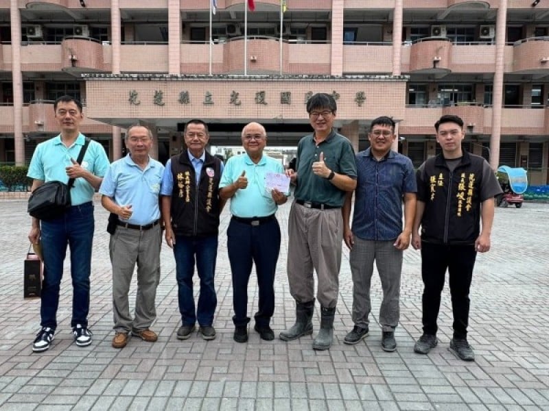 新北宮廟捐80萬援助光復災區學校