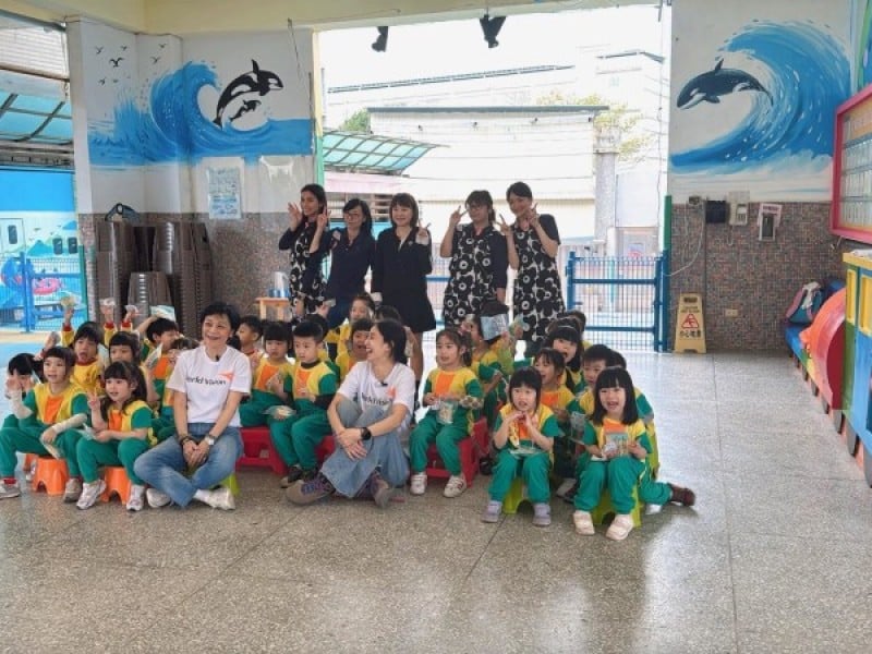 花蓮市幼受邀參與「飢餓三十」影片拍攝