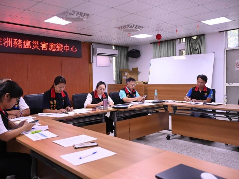非洲豬瘟防疫會議 徐榛蔚提出四大訴求 籲中央兼顧防疫與產業生計