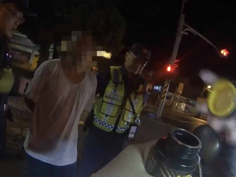車尾燈沒亮遭警勸導 竟查出毒品通緝犯