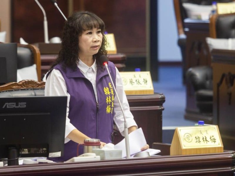 韓林梅譴責程序委員會越俎代庖嚴重違反預算法，未將115年度總預算放入定期會審查