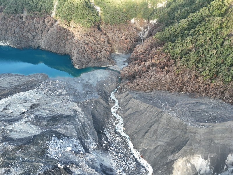 馬太鞍溪堰塞湖「紅色警戒」 光復鄉今停班停課